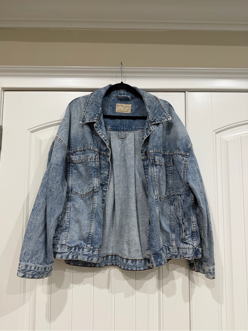 Free People Opal Swing Denim Jacket